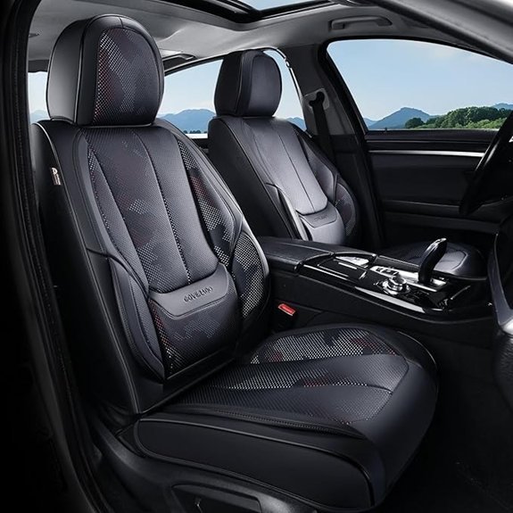 Coverado Waterproof Leather Car Seat Covers