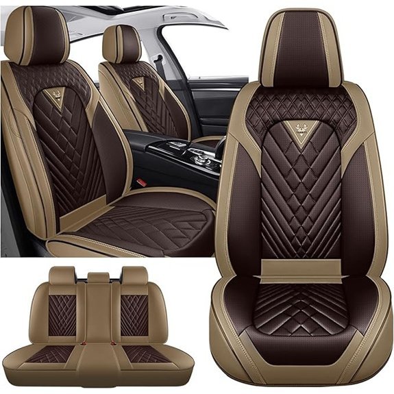 Toyota Highlander Waterproof Nappa Leather Seat Covers (5 Seats)