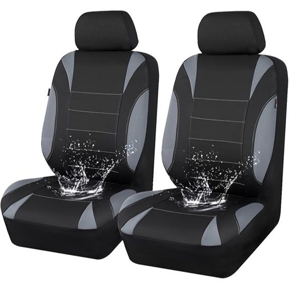 CAR PASS Waterproof Neoprene Front Car Seat Covers