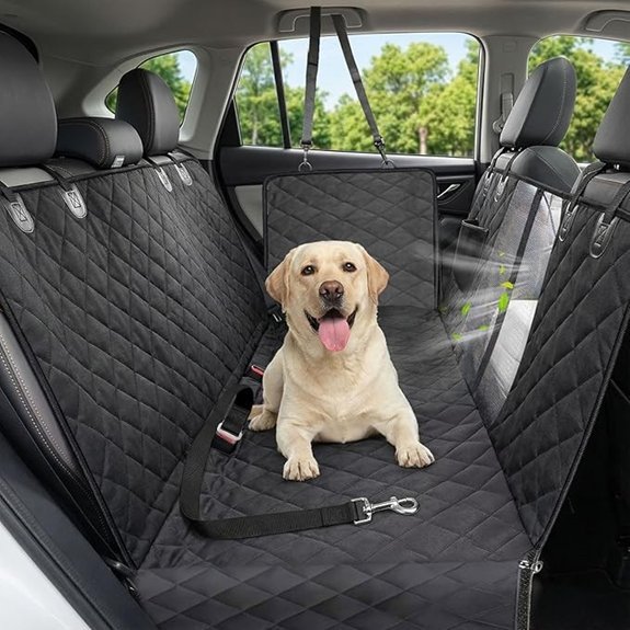 Dog Car Seat Cover 100% Waterproof & Nonslip