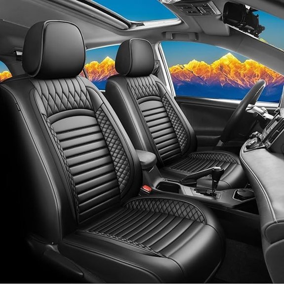 Toyota RAV4 2013-2018 Waterproof Faux Leather Seat Covers