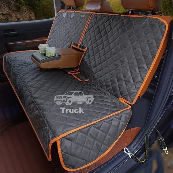 iBuddy Waterproof Dog Car Seat Cover for Trucks