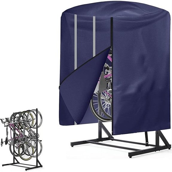 Vertical Bike Rack Cover - Waterproof & Weatherproof
