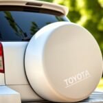 white 2008 rav4 spare covers