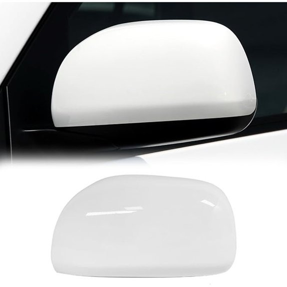 Toyota RAV4 Left Rearview Mirror Cover (White)