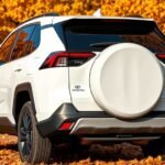 white rav4 spare tire covers