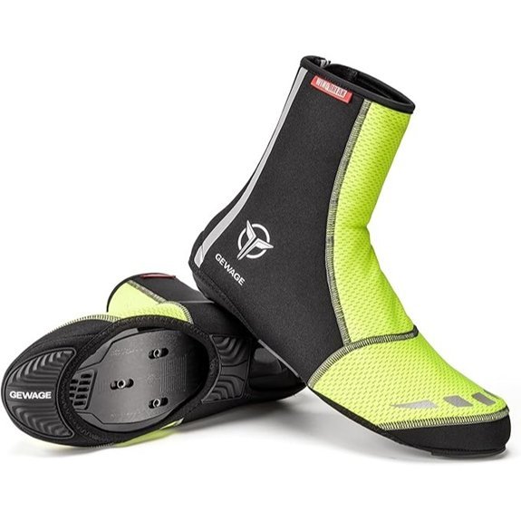 GEWAGE Windproof Cycling Shoe Covers for Men Women