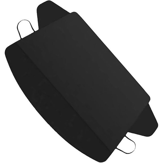 Black Windshield Cover for Ice and Snow