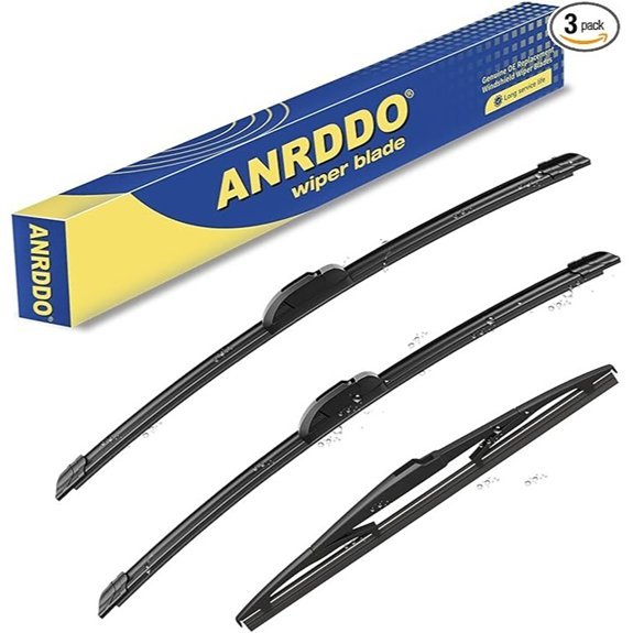 Toyota Highlander and Lexus GX460 Wiper Blades Set