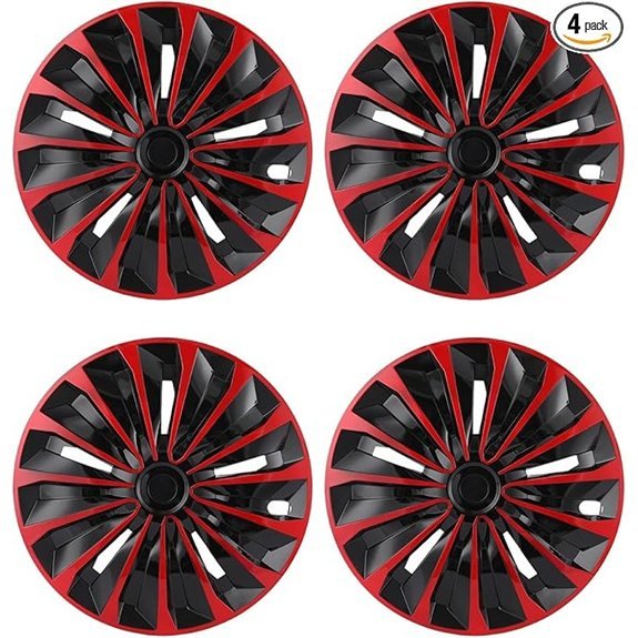 ABX 15 Inch Hubcap Wheel Covers Set of 4