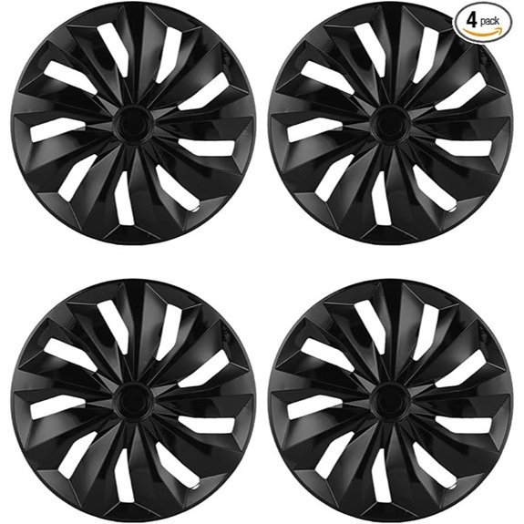 ABX 16-Inch Hubcaps Set of 4 for Cars