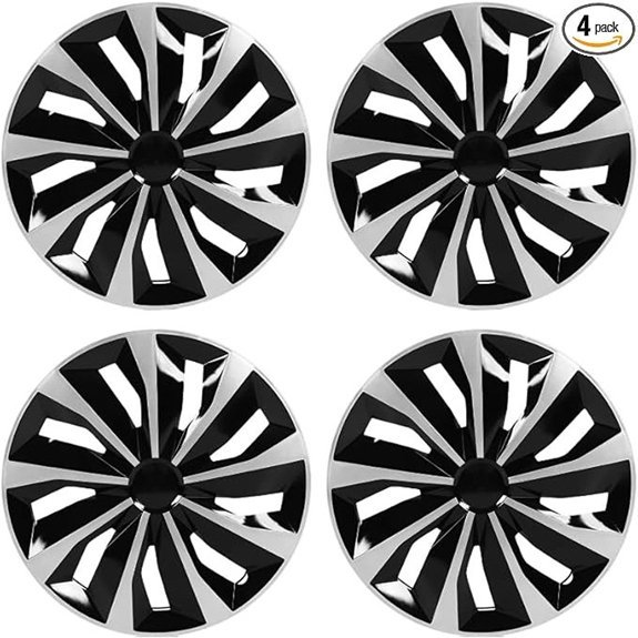 ABX 16-Inch Hubcap Wheel Covers Set of 4