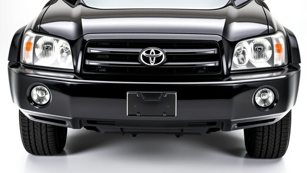 2002 toyota highlander bumper