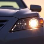 2009 camry fog light