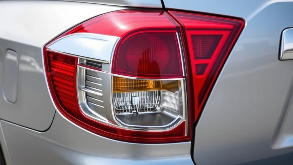 2009 highlander rear light cover
