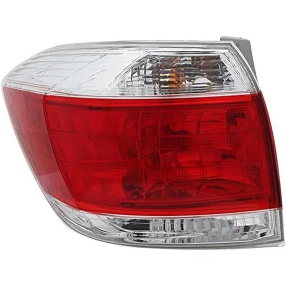For Toyota Highlander Tail Light Lamp 2011 2012 2013 Driver Left Side