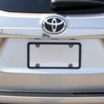 2016 highlander xle license cover