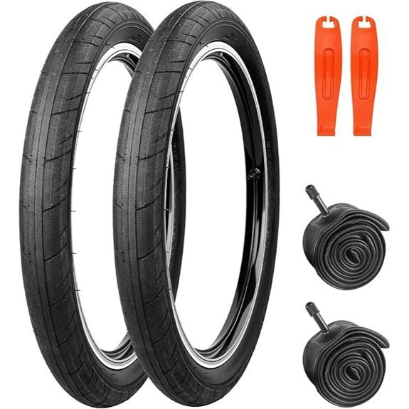 WEEROCK 20 Inch BMX Tires with Inner Tubes