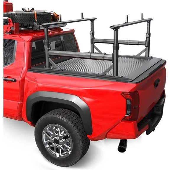 TRUMGETA Adjustable Truck Bed Rack for Tacoma/Gladiator