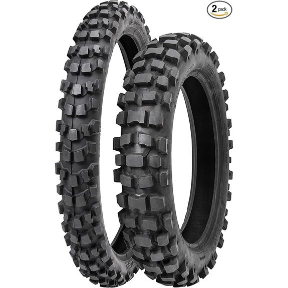 Tusk Dsport Adventure Motorcycle Tire Set (Tube Type)