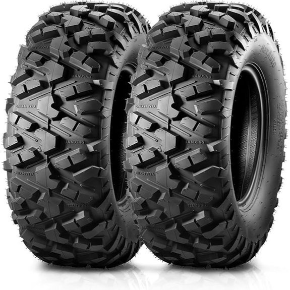 MaxAuto 25x10-12 All Terrain ATV UTV Tires