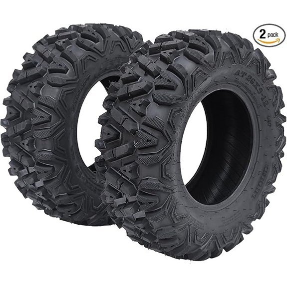 TROPOW 26x9x12 ATV Tires 6PR Set of 2 All Terrain ATV/UTV Off-Road Tires