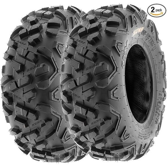 SunF 145/70-6 ATV UTV All Terrain Tires (Pair of 2)