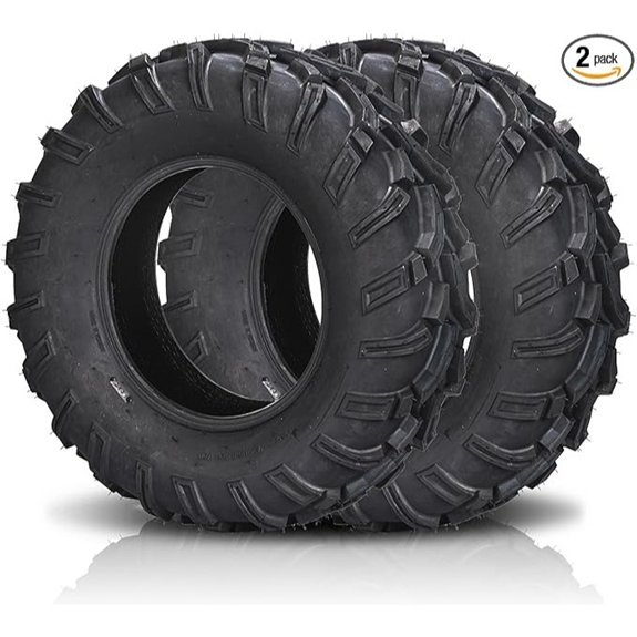 TUFFIOM Set of 2 All-Terrain ATV UTV Tires