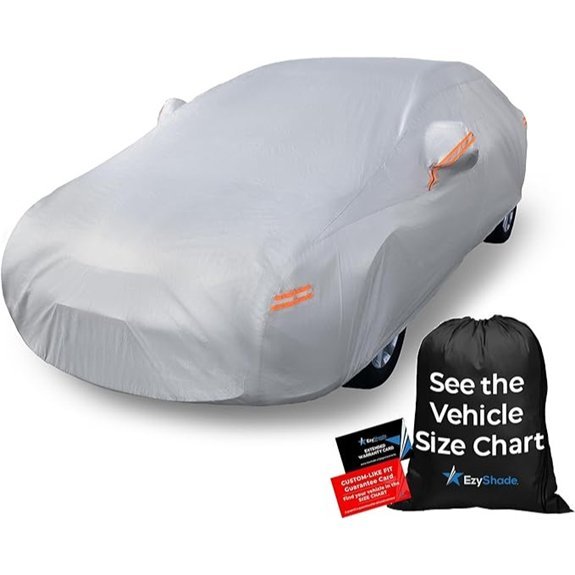 EzyShade 10-Layer Waterproof All Weather Car Cover (A4)