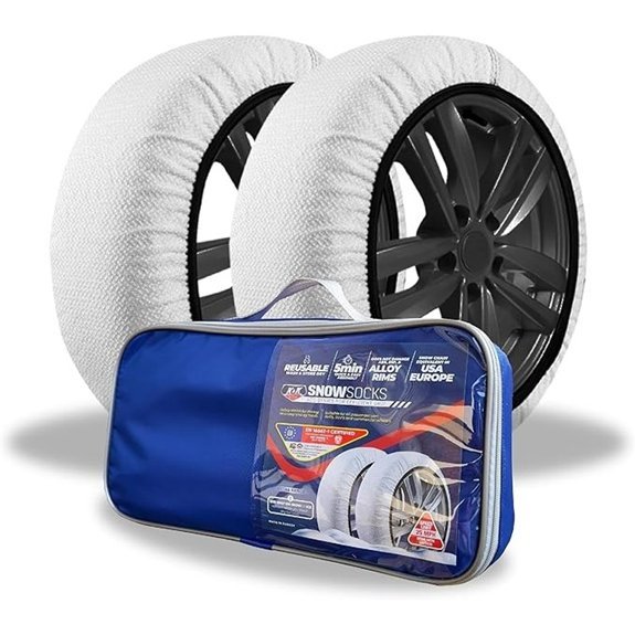 KNK Boutique Automotive Snow Socks for Tires (Medium)