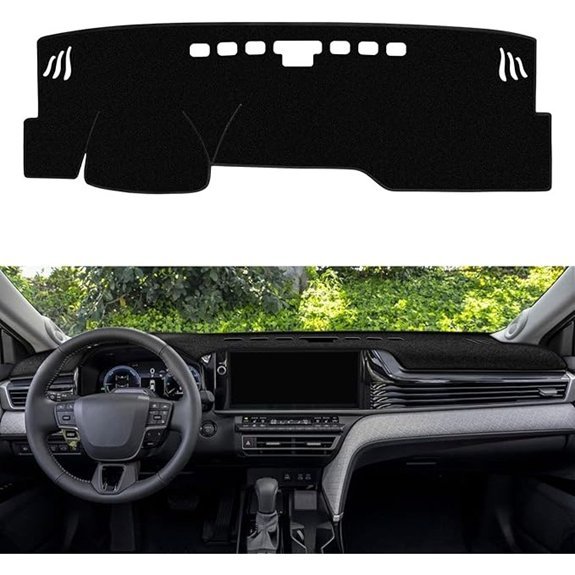 Toyota Camry 2025-2026 Dashboard Cover Mat (Black)