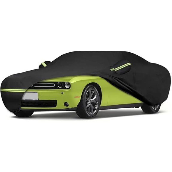 Waterproof Car Cover for Dodge Challenger (Black)