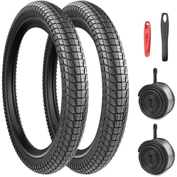 20x1.95-2.25 Bike Tires for BMX and Trick Bikes