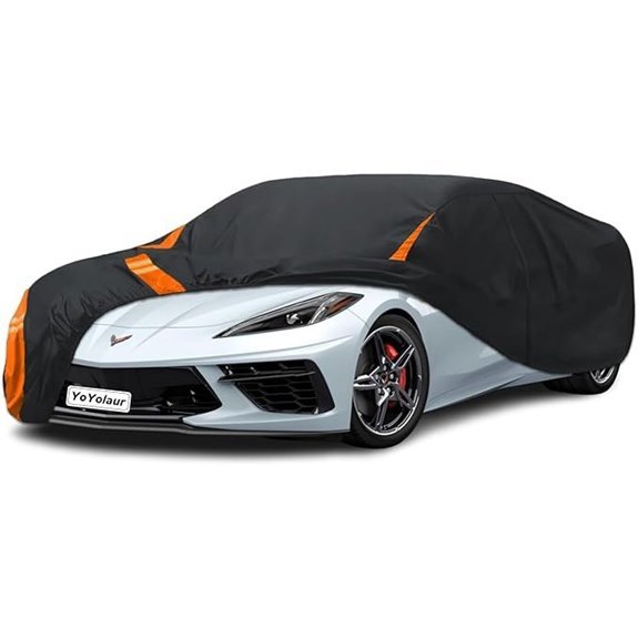 Chevy Corvette C8 Waterproof All-Weather Car Cover