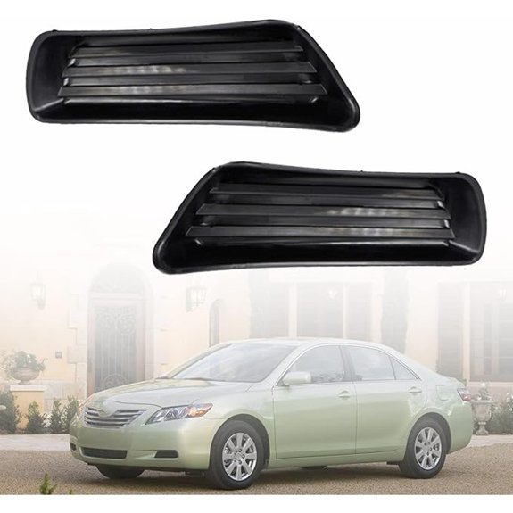Front Bumper Fog Light Cover Grilles for Camry