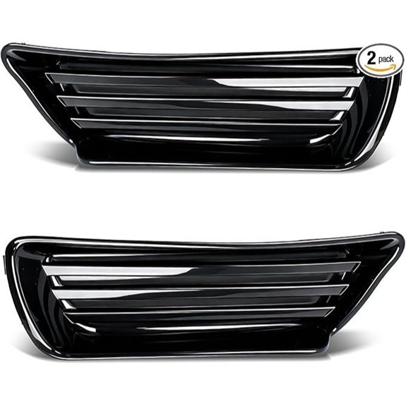 Munirater 2-Pack Fog Light Cover Grilles for Camry
