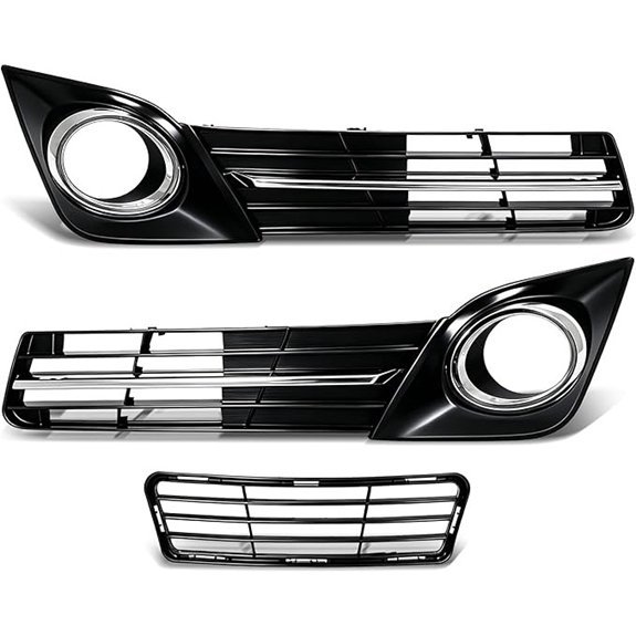 Munirater Fog Light Cover Grilles for Camry SE (3-Pack)