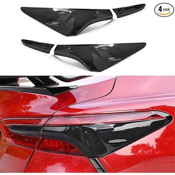 Toyota Camry Tail Light Lamp Cover Trim (4Pcs)