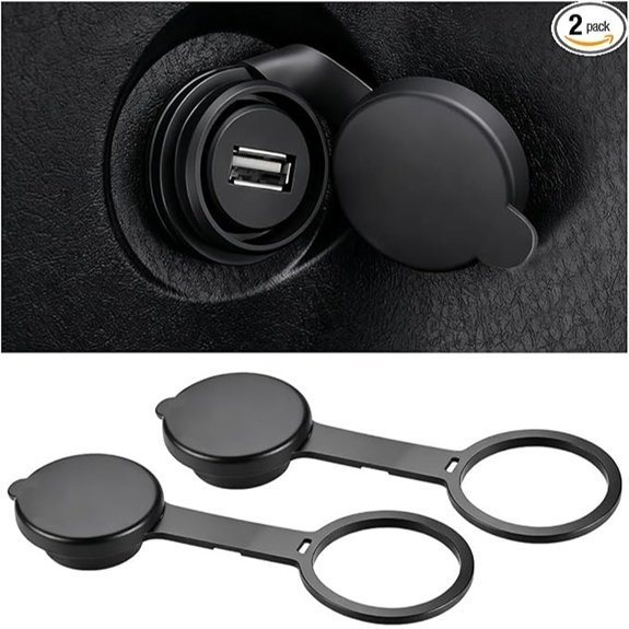Car Cigarette Lighter Plug Cover (2PCS)