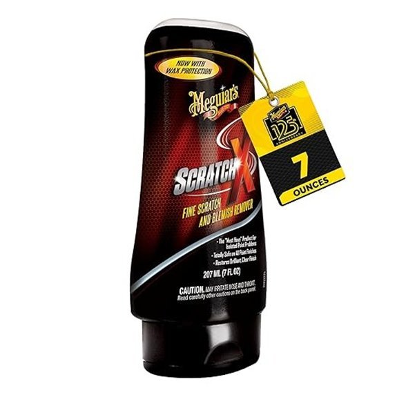 Meguiar’s Scratch-X Car Scratch Remover (7 Oz Bottle)