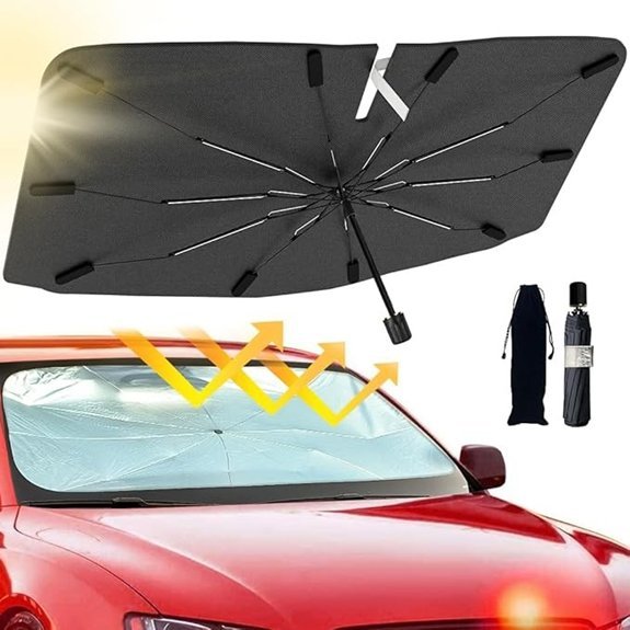 2026 Windshield Sun Shade Umbrella for Cars