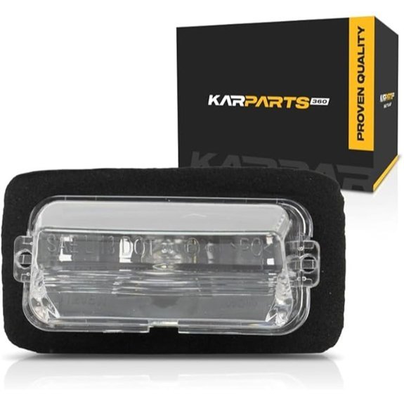 Toyota Camry License Light Assembly (CAPA Certified)