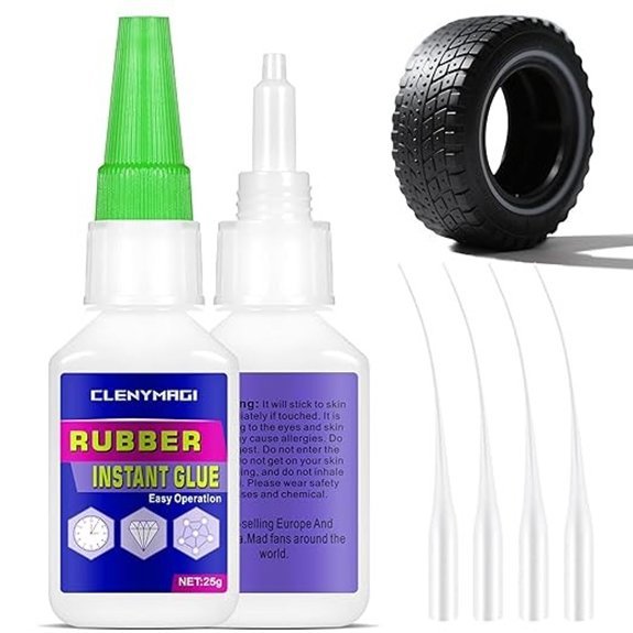Clear Rubber Glue for Tire Shoe and Hose Repair