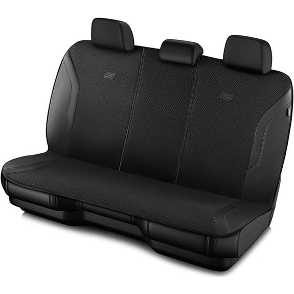Skechers Memory Foam Car Seat Covers (Black)