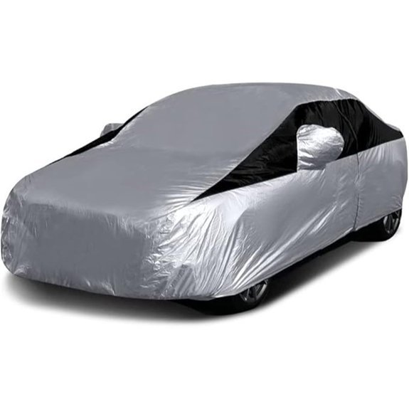 Titan Lightweight Waterproof Car Cover for Compact Sedans