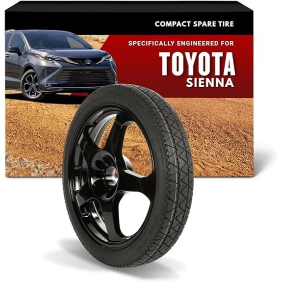 Modern Spare - Fits 2021-2026 Toyota Sienna - Compact Spare Tire