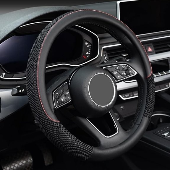 KAFEEK 15 Steering Wheel Cover - Cooling Mesh