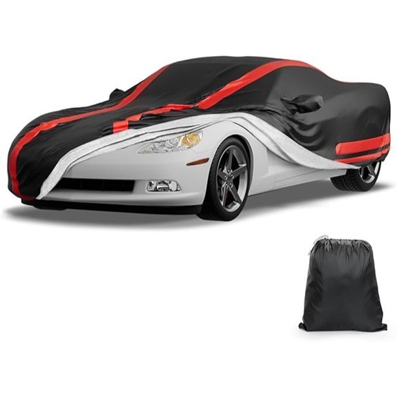 JOYTUTUS Corvette C6 Waterproof Car Cover