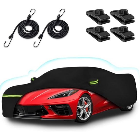 Chevy Corvette C8 Waterproof All-Weather Car Cover