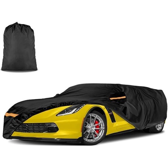 Chevrolet Corvette Car Cover with Door Zipper